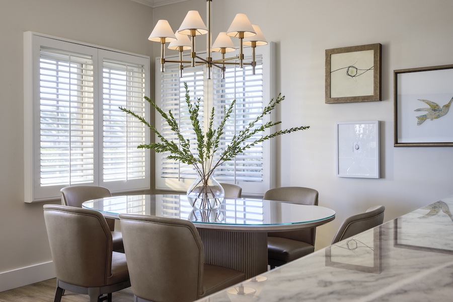 Four Seasons Residence Club Aviara carlsbad california residential unit dining table