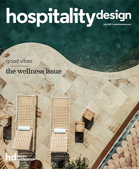 hospitality design magazine july 2025 issue cover