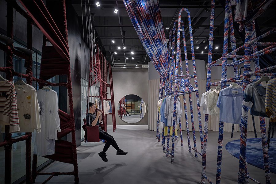 Flamme Flamme physical retail store Nanjing China