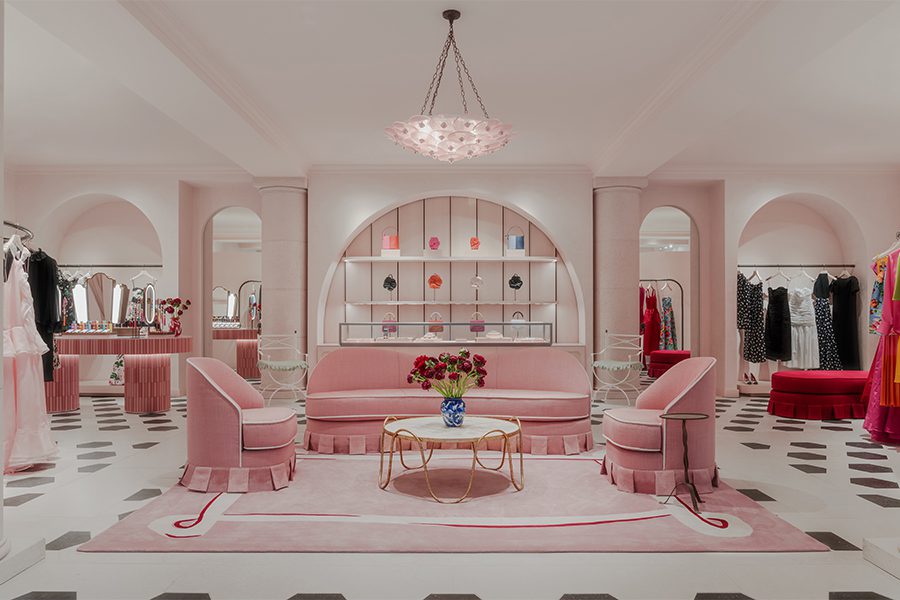 Carolina Herrera Palm Beach store fashion design