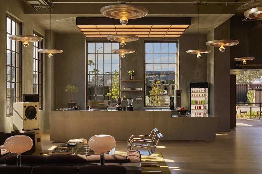 the lighthouse creative collaborative coworking space venice beach post office workspace private office meeting rooms theater studios industrial design