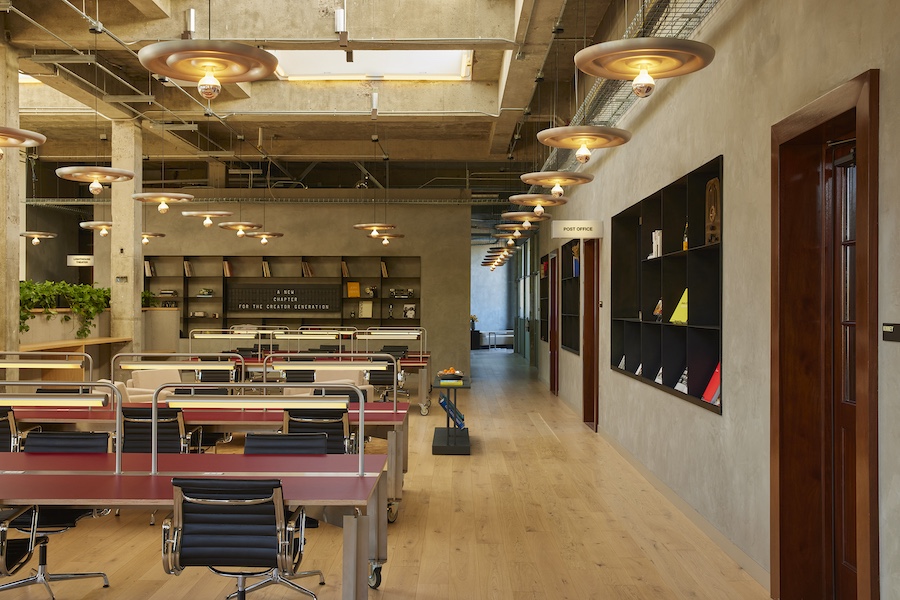 the lighthouse creative collaborative coworking space venice beach post office workspace private office meeting rooms theater studios industrial design